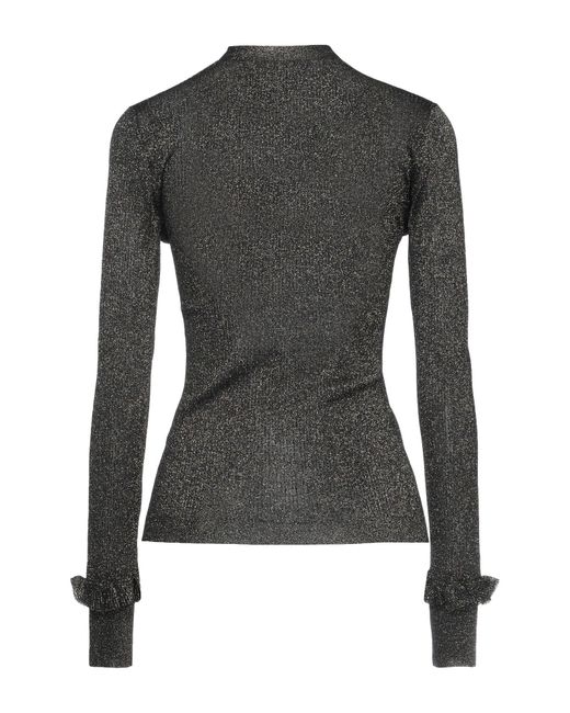Dolce & Gabbana Black Sweater Viscose, Polyester