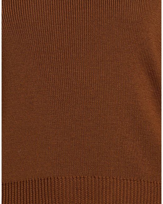 Dondup Brown Sweater Wool