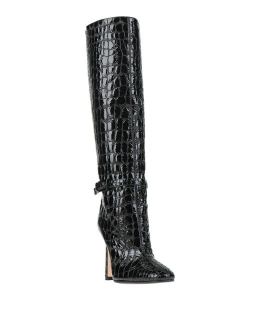 Sergio Rossi Black Boot Leather