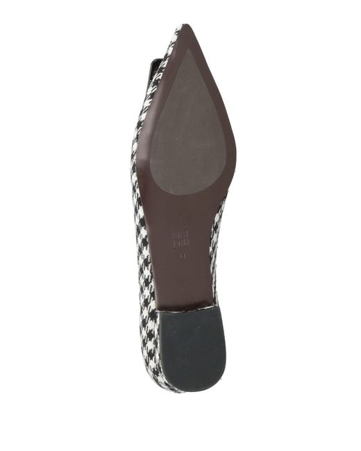 Bibi Lou Black Ballet Flats Textile Fibers