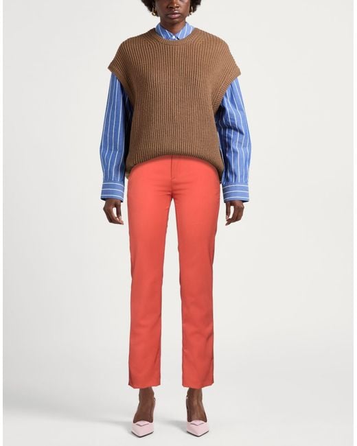 Dondup Red Trouser