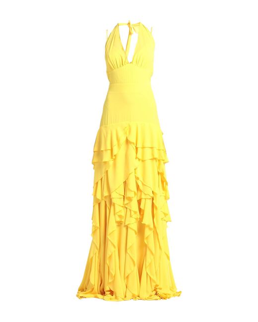 Gai Mattiolo Yellow Maxi Dress