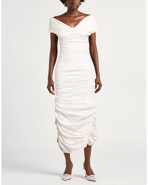 GIUSEPPE DI MORABITO White Maxi Dress