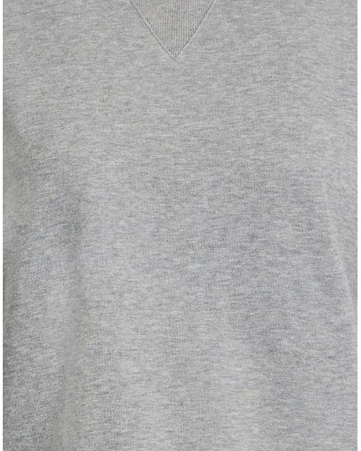 NOUMENO CONCEPT Gray Sweatshirt Cotton