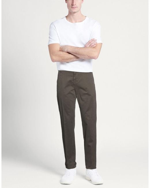 Dondup Gray Trouser for men