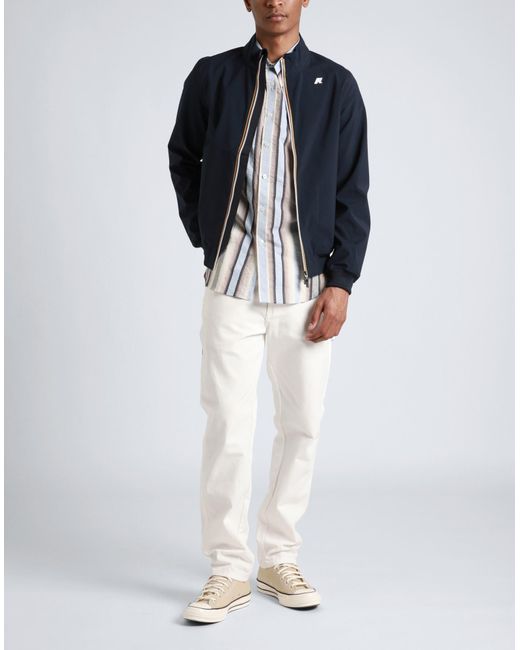 K-Way Blue Jacket for men