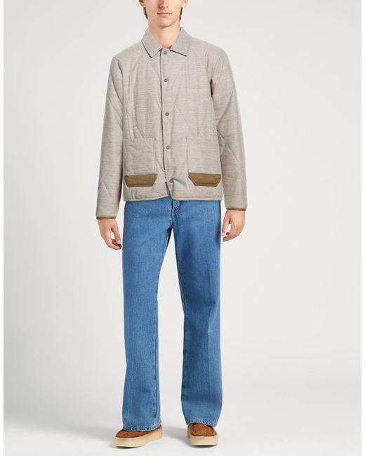 Sease Gray Puffer Virgin Wool, Polyamide, Polyester for men