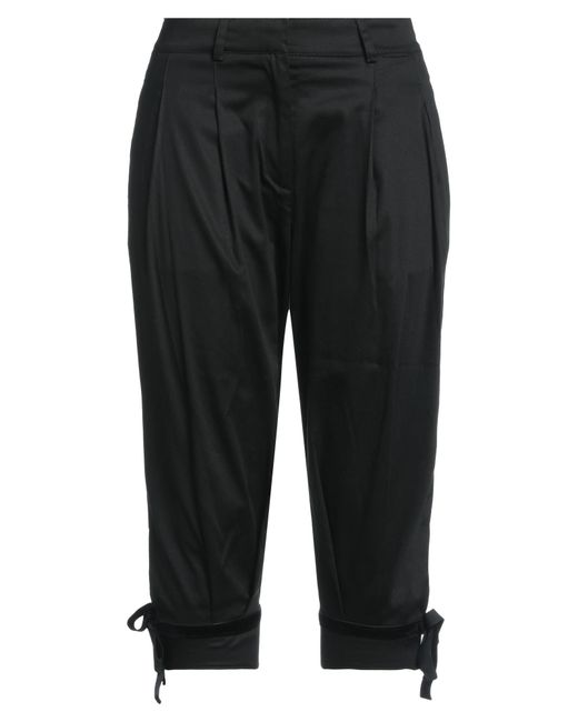 Acheval Pampa Black Cropped Trousers