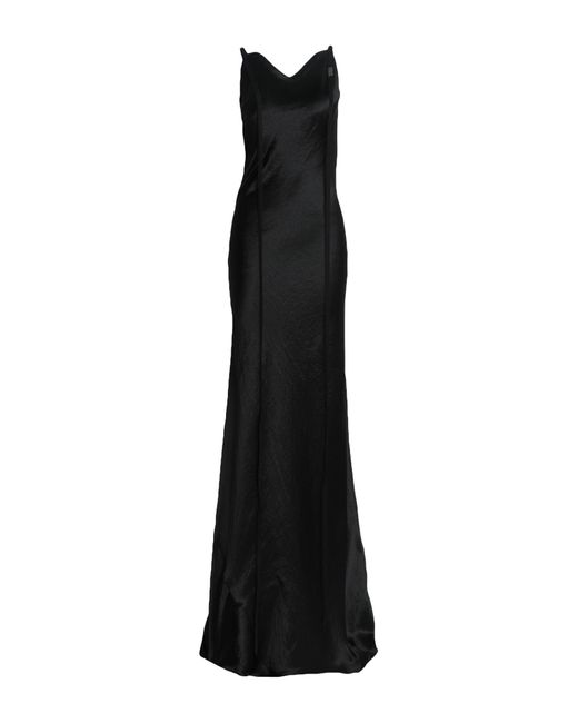 Robe longue Ann Demeulemeester en coloris Black