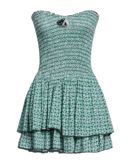 Poupette Green Mini Dress