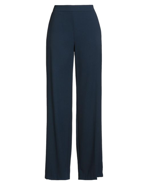 Caractere Blue Pants Polyester