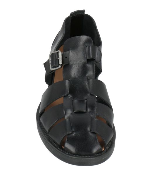 Moma Black Sandals for men