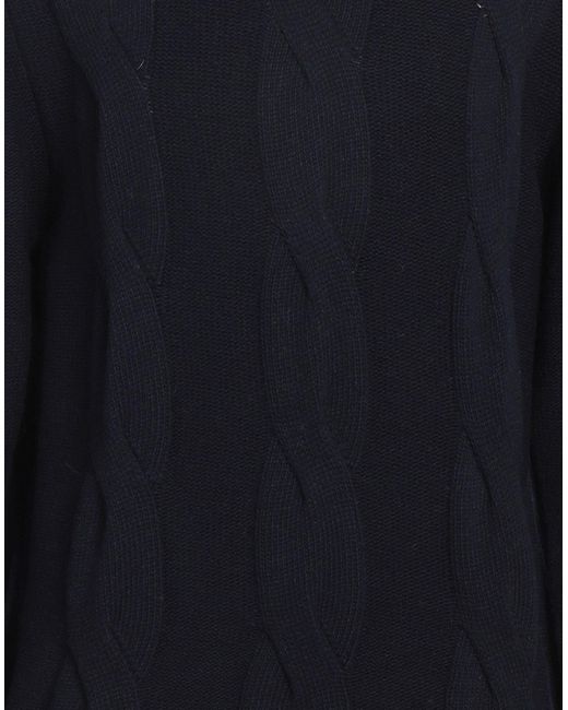 Brooksfield Blue Turtleneck for men