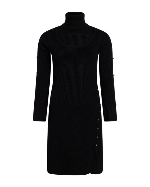 No Secrets Black Mini Dress