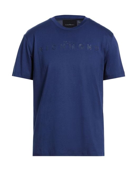 John Richmond Blue T-Shirts for men
