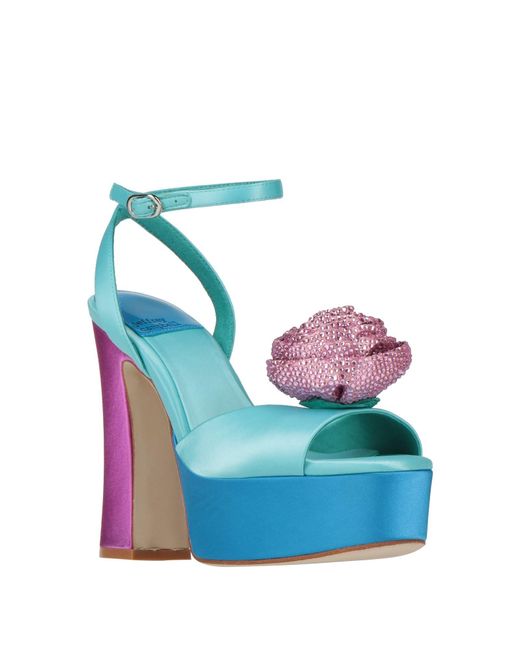 Jeffrey Campbell Blue Sandals