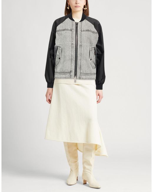 Moorer Black Denim Outerwear