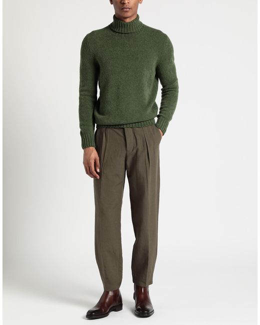 Gran Sasso Green Turtleneck for men