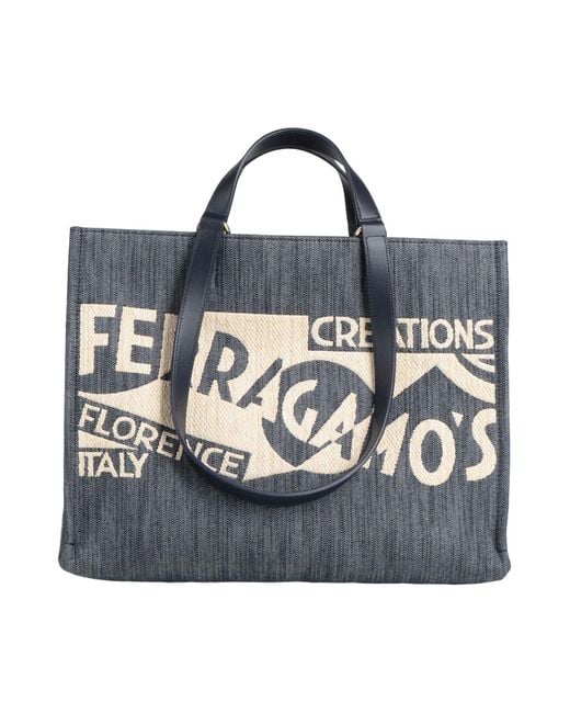 Ferragamo Blue Handtaschen