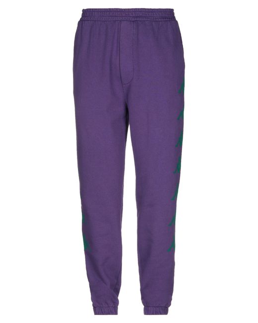 Paura x Kappa Purple Trouser for men