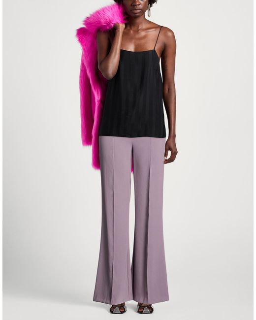Elisabetta Franchi Purple Trouser