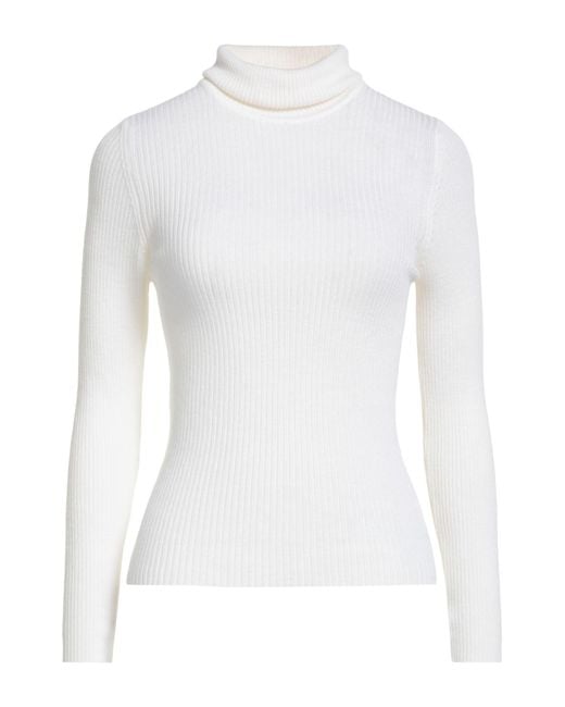 Crossley White Turtleneck