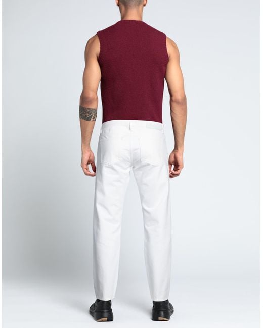 Giorgio Armani White Jeans for men