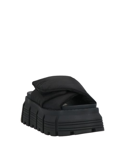 Buffalo Black Sandals