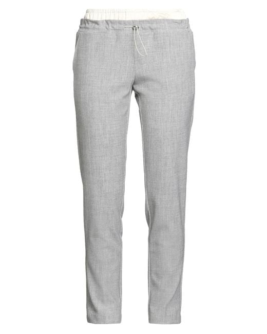 ERMANNO FIRENZE Gray Trouser