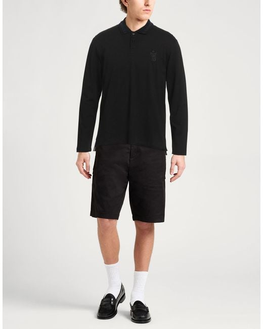 Bikkembergs Black Polo Shirt for men