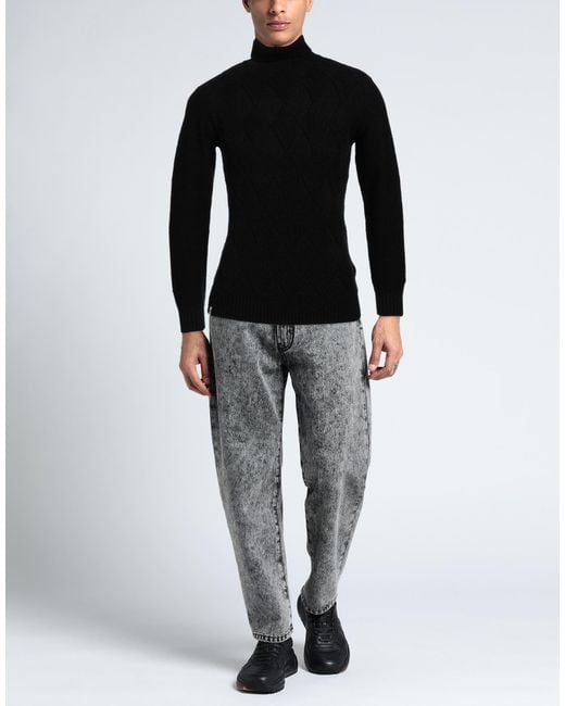 Fred Mello Black Turtleneck for men