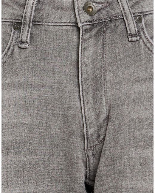 Rag & Bone Gray Jeans Cotton, Polyester, Elastane for men