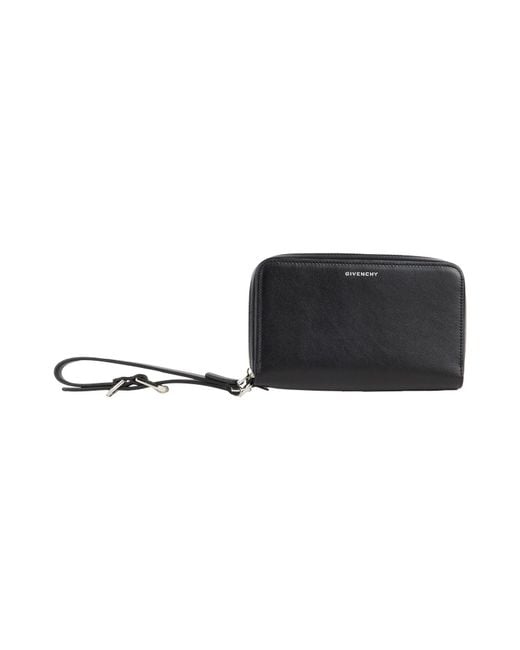 Givenchy Black Wallet Leather