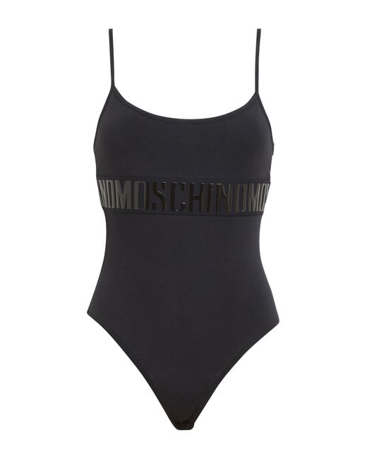 Moschino Black Lingerie Bodysuit