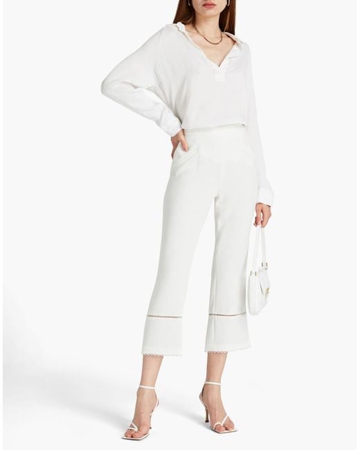 Rachel Zoe White Trouser