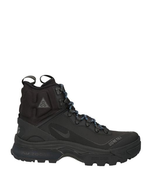 Nike Black Acg Ankle Boots Leather, Textile Fibers for men