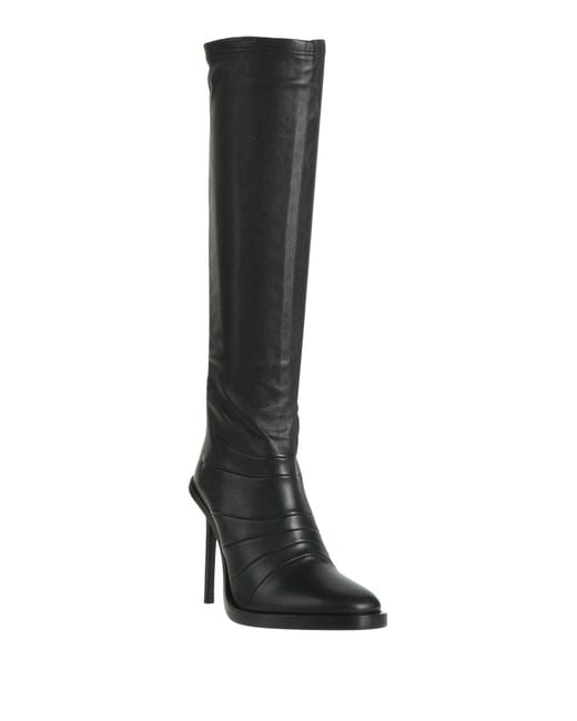 Ann Demeulemeester Black Boot Leather
