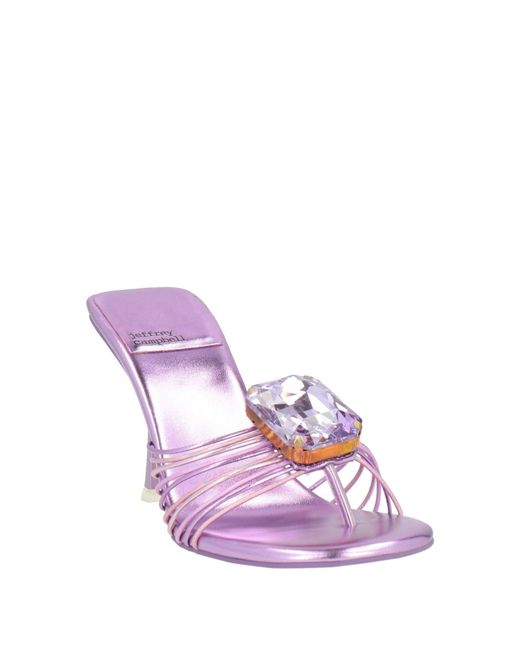 Jeffrey Campbell Purple Sandals