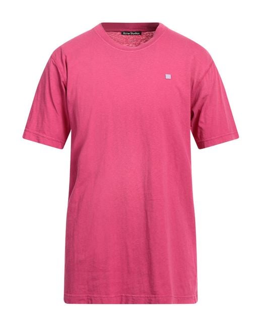 Acne T-shirts in Pink für Herren