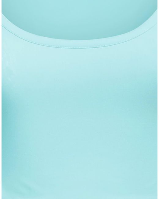 Sunnei Blue T-Shirt Polyamide, Elastane