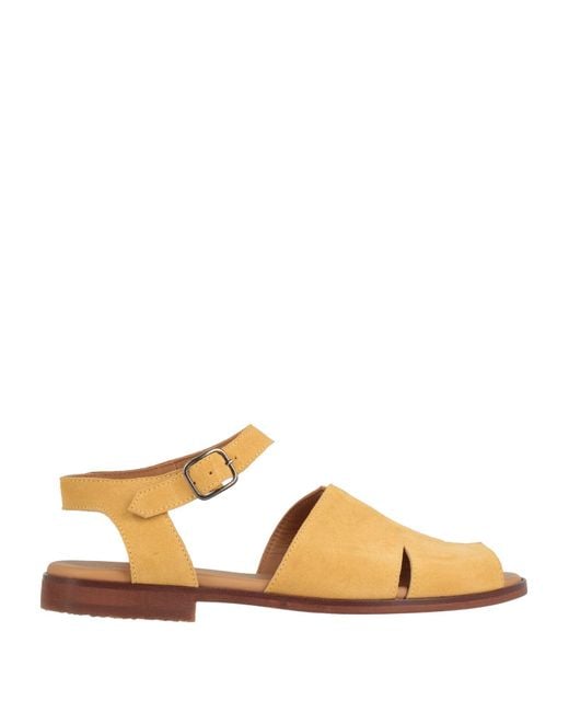 KOSMA Menorca Yellow Sandale