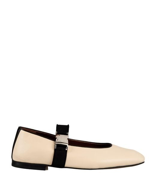 Wales Bonner Natural Ballet Flats