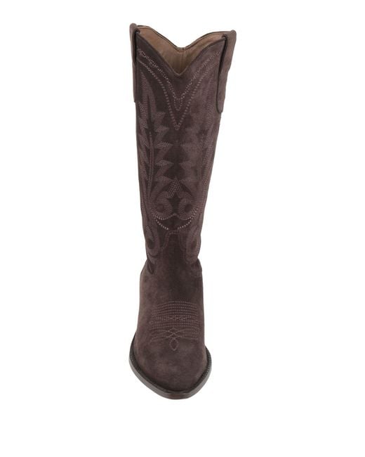 Duccio Del Duca Brown Boot Leather