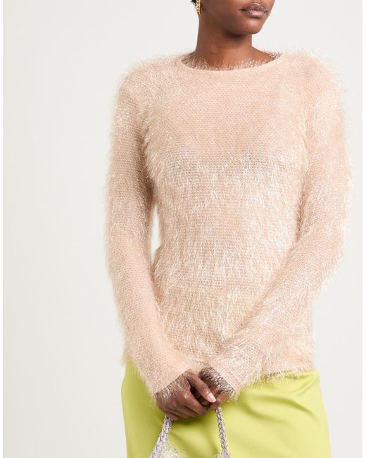 Rabanne Pink Sweater Polyamide, Viscose