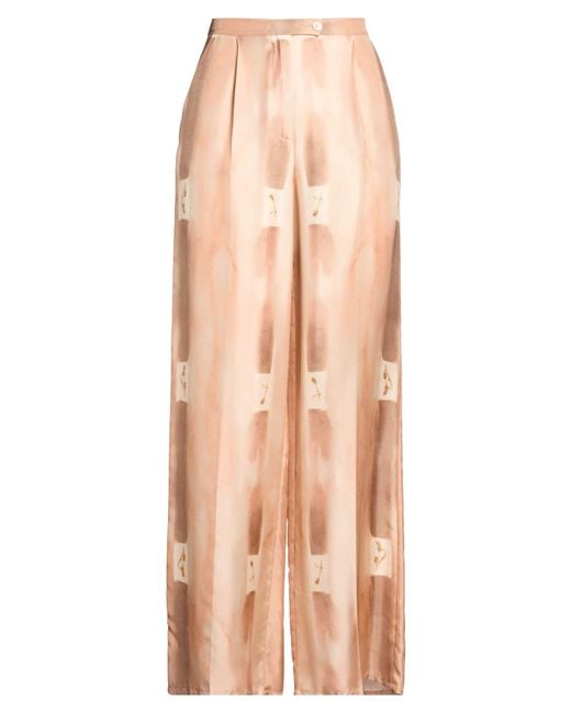 Beatrice B. Natural Pants Silk