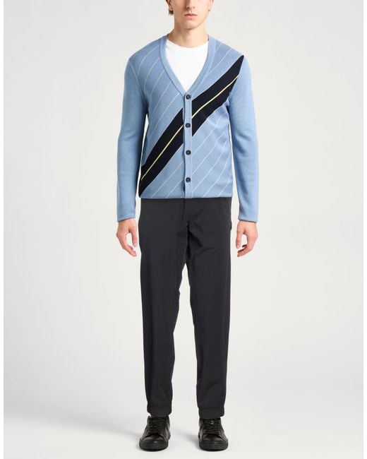 Moncler Blue Pants for men