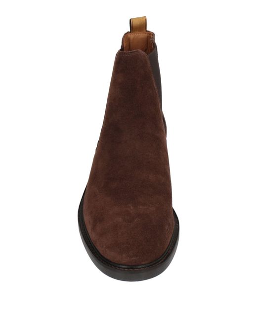 Hackett Brown Ankle Boots for men