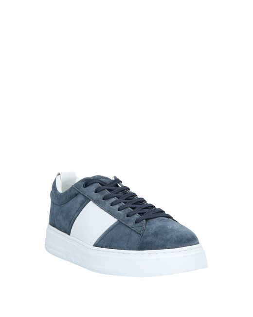 Emporio Armani Blue Sneakers for men