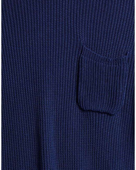 Amaranto Blue Sweater Cotton for men