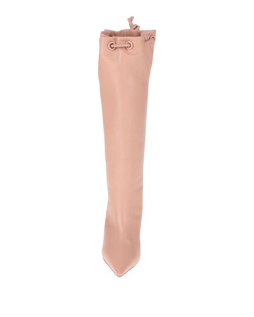 Rodo White Boot Leather